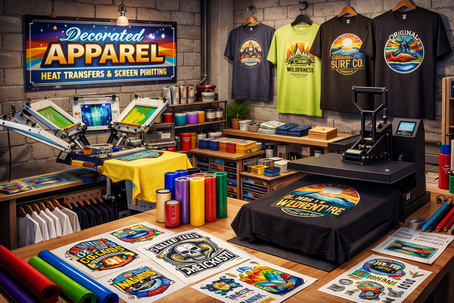 Screen Printing, DTF, DTG; Which Do I Choose